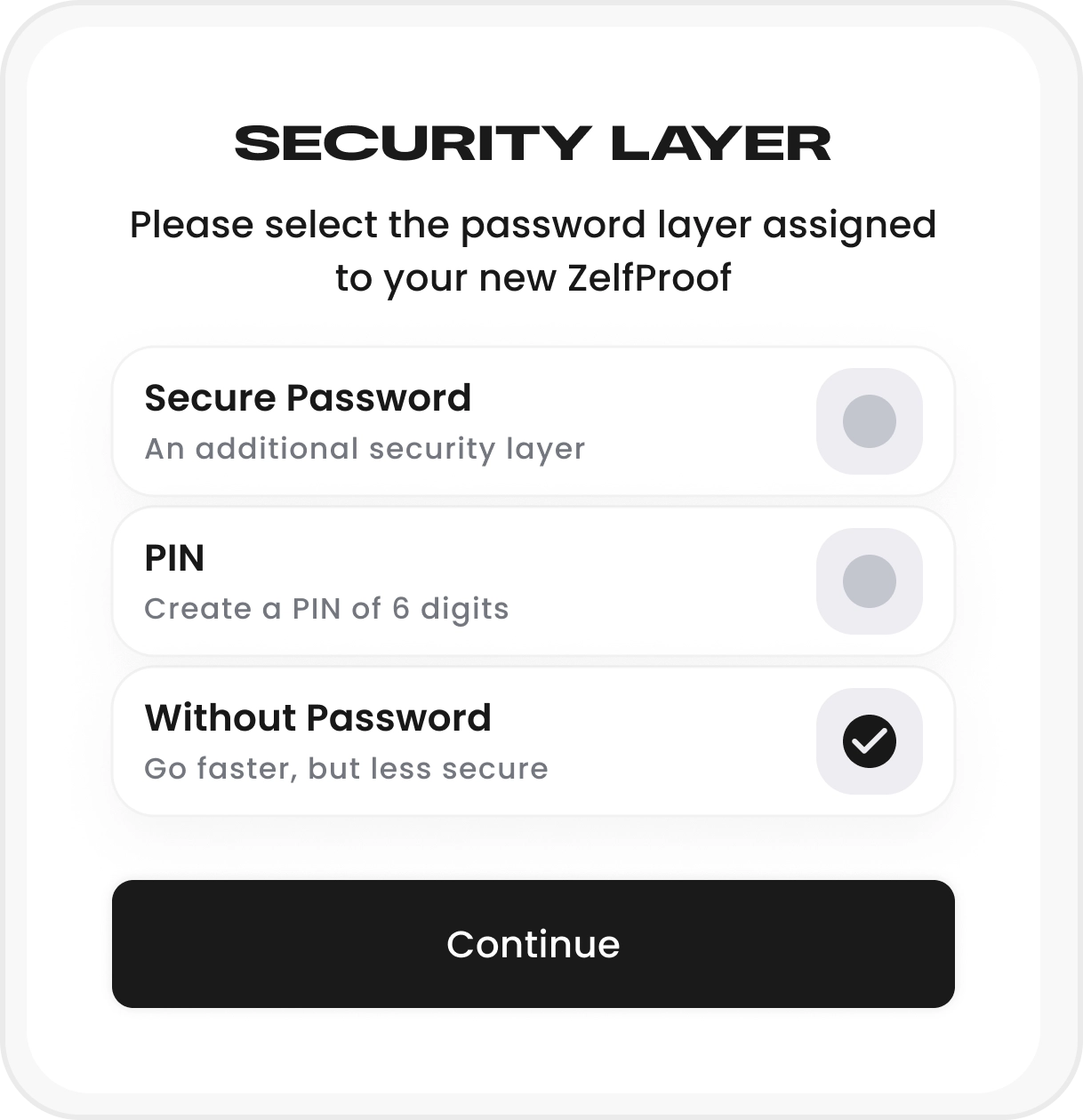 Step 2 - Security layers